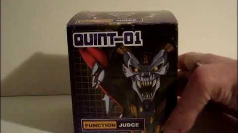 Quint(Quintessons) 01 Judge & 02 Scientist from impossible toys