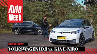 Volkswagen ID.3 vs. Kia e-Niro - AutoWeek Dubbeltest - English subtitles