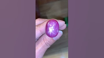 Ruby sao lục yên nặng 57,60 ct lành không cam rạn giá 58tr