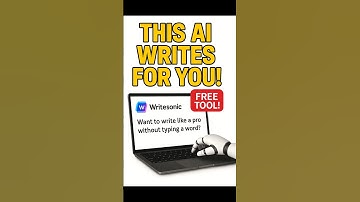 This AI writes better than humans! 🧠✍️Just type your topic,Try Writesonic FREE now!