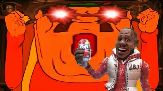 Morshu, But Sprite Cranberry Man Always Interrupts Him