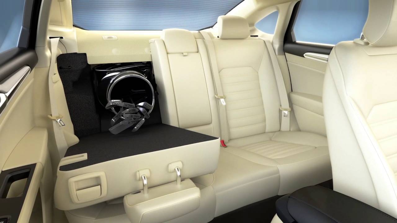 60 40 Split Fold Down Rear Seat Backs Ford How To Video YouTube