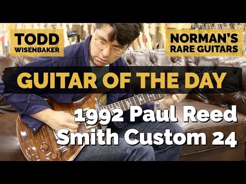 guitar-of-the-day:-1992-paul-reed-smith-custom-24-rootbeer-|-guest-host:-todd-wisenbaker