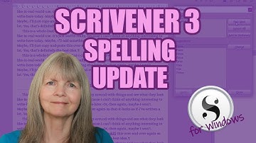Scrivener 3 for Windows: Spell Check Improvement (v 3.1.0.0.)