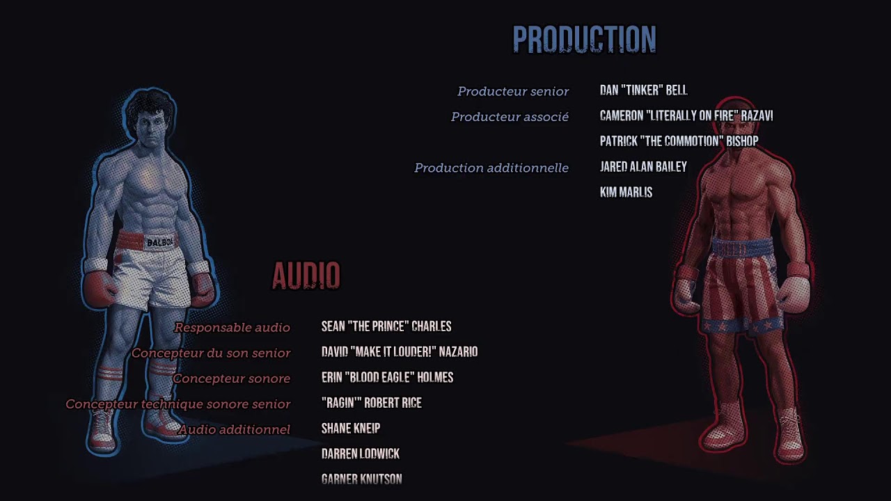 Je fait l'histoire de rocky