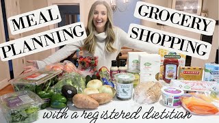HOW I MEAL PLAN + GROCERY SHOP | Intuitive Eating Dietitian | Becca Bristow RD