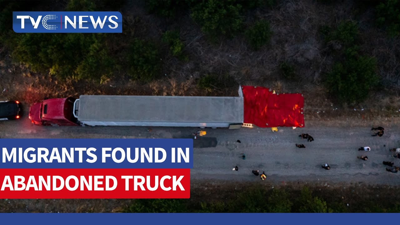 Nearly 100 Migrants Found Abandoned in Truck In Mexico - YouTube