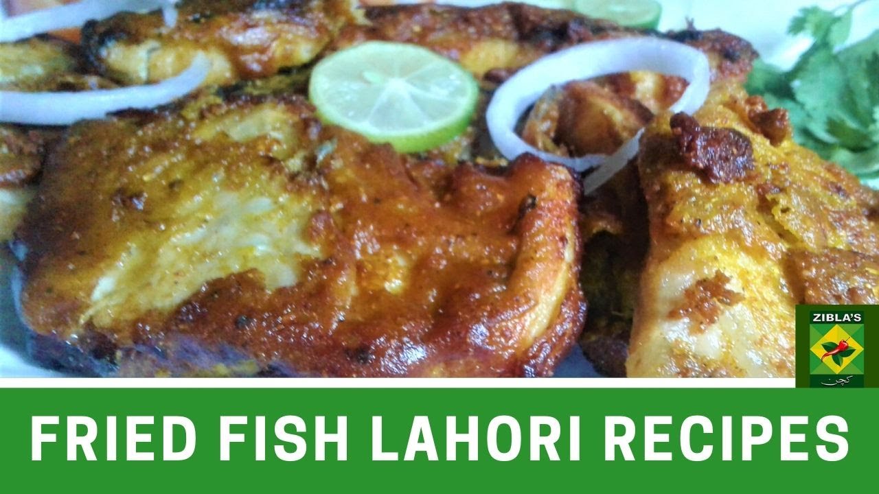 Fish Recipes Pakistani Fried Fish Lahori Recipes YouTube