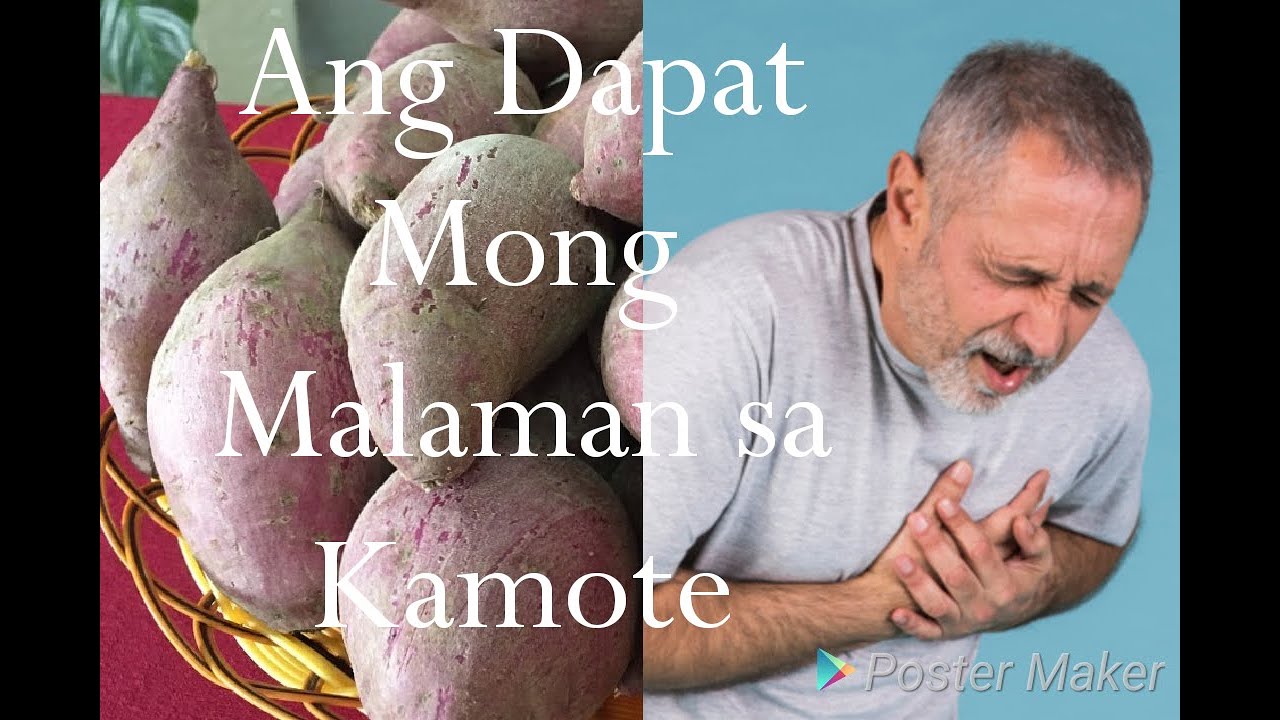 Health Benefits ng Kamote YouTube