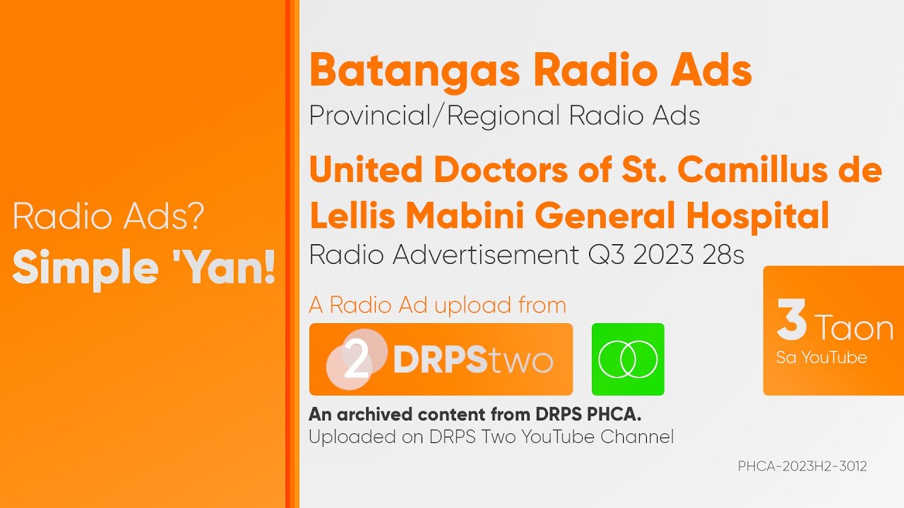 United Doctors of St. Camillus de Lellis Mabini General Hospital Radio