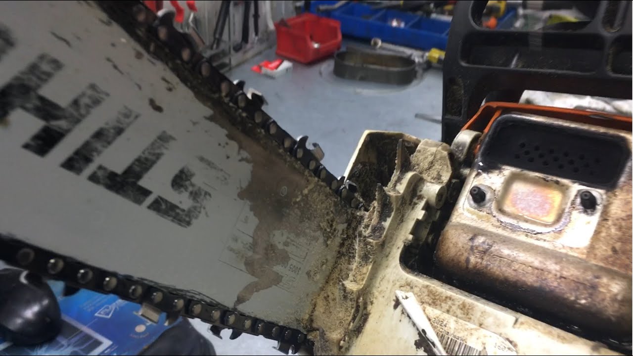 Ремонт пилы за 1 минуту !!! - YouTube