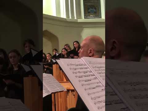 Видео: Бах в Рождество в храме, В. Юровский, Москва. Bach: Christmas Oratorio (finale)