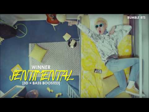 [3D+BASS BOOSTED] WINNER (위너) - SENTIMENTAL (센치해) | bumble.bts