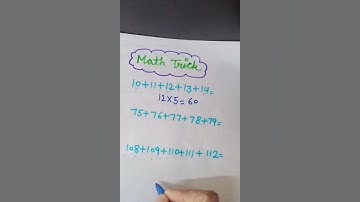 Sum of 5 consecutive natural no.# learning system # short# maths trick#viral video #