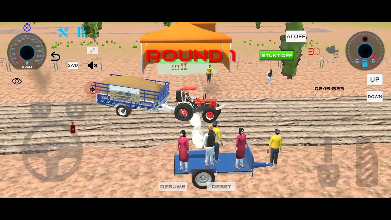 Indian Farming 3D Game //🌿🍓| Swaraj Sonalika 🥭Holland Tractor //🌾Gameplay #tractor​ #gaming​
