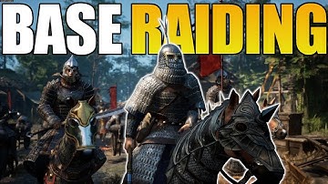 Raiding An ENEMY Base - Myth Of Empires Gameplay