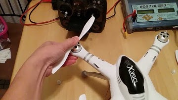 Walkera QR X350 How-to Part 2: Installing Propellers