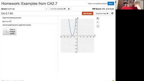 Graphing Tools in MyMathLab that Focus on Transformations