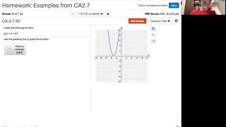 Graphing Tools in MyMathLab that Focus on Transformations
