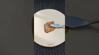 Peanut color🥞 #colors #colormixing #paintmixing #paintingtutorial