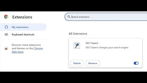 dfltsearch.com redirect (DFLT Search browser hijacker) - how to remove?