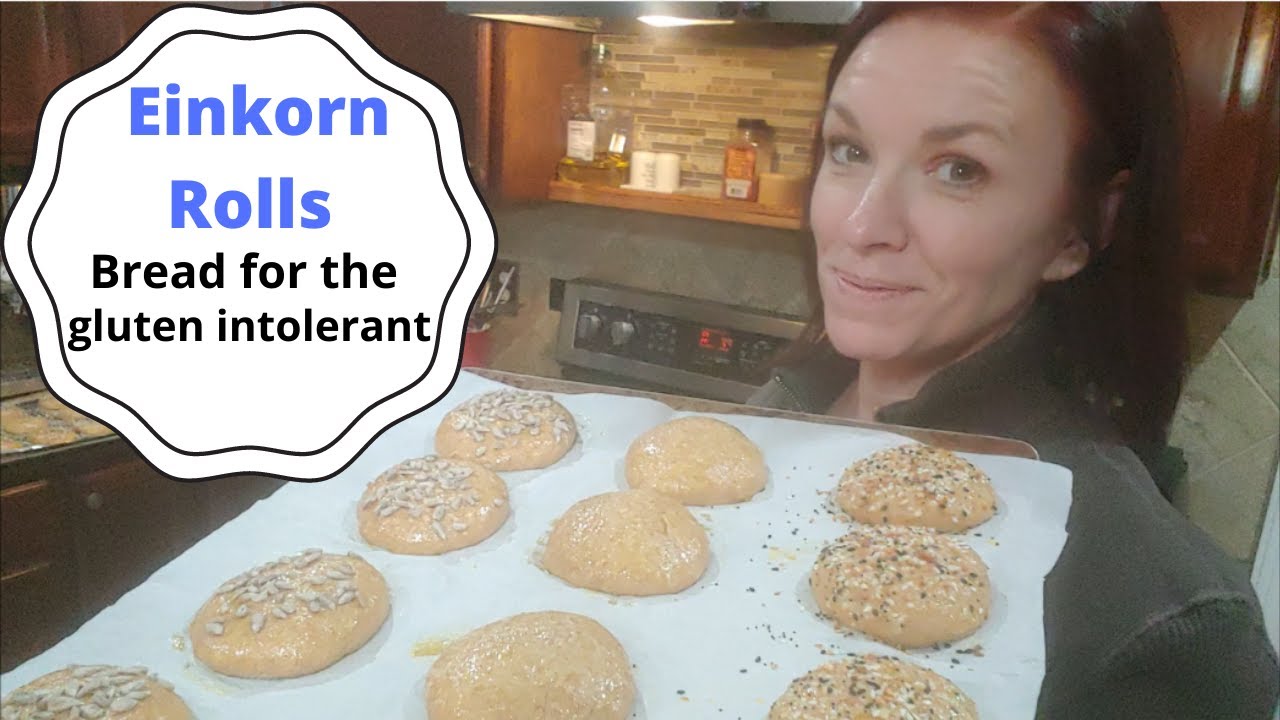 Einkorn rolls  (Try these if you're gluten intolerant!)