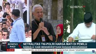 Netralitas TNI-POLRI Harga Mati Di Pemilu