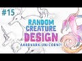 Aardvark Unicorn?! RANDOM CREATURE DESIGN #15