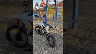 SSR 4 stroke 125cc #bike #surron #riding #cc #motocross #pitbike