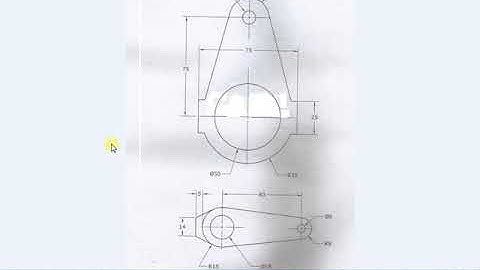 Assigning dimensional and Geometrical Constraints in SolidWorks Example 1