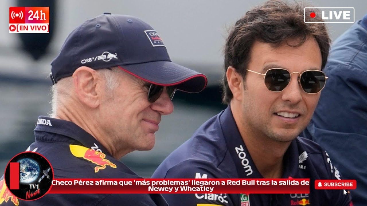 Checo Pérez afirma que 'más problemas' llegaron a Red Bull tras la salida  de Newey y Wheatley