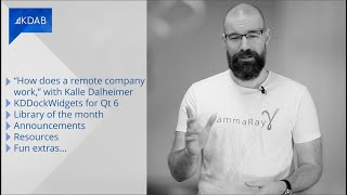 KDAB News 11/2021 – Topics: Remote Work Interview with KDAB’s CEO; KDDockWidgets for Qt6 and more