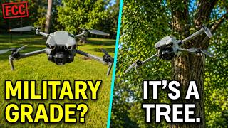 Mini 5 Pro LiDAR vs a Tree — This Is What the FCC Calls Military Grade
