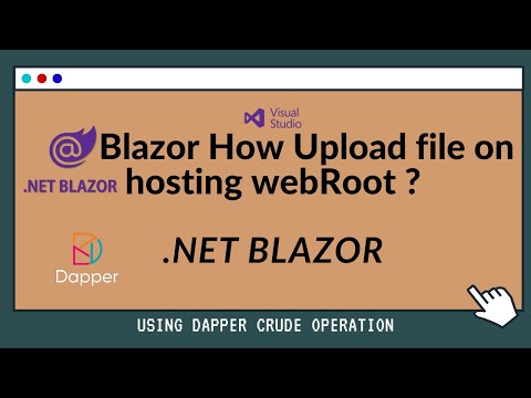Blazor How Upload File on hosting webroot