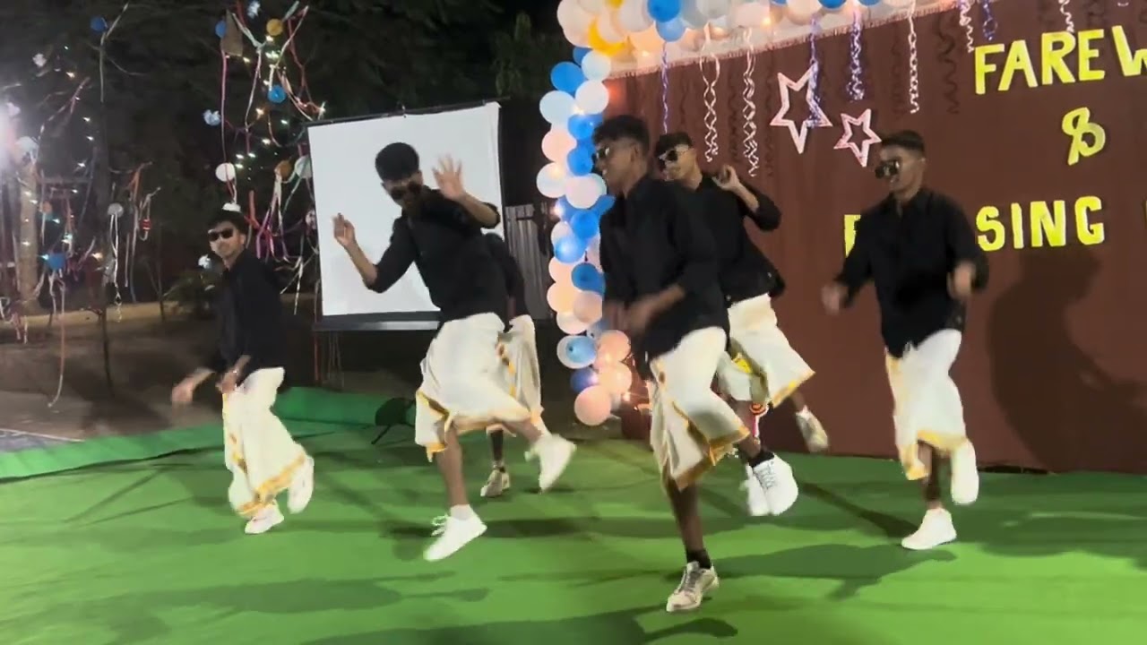 MIGRATION STUDENTS GROUP DANCE ON THE OCCASIONS OF FAREWELL PARTY IN JNV WKA. -1 BAITHALANGSO ASSAM 