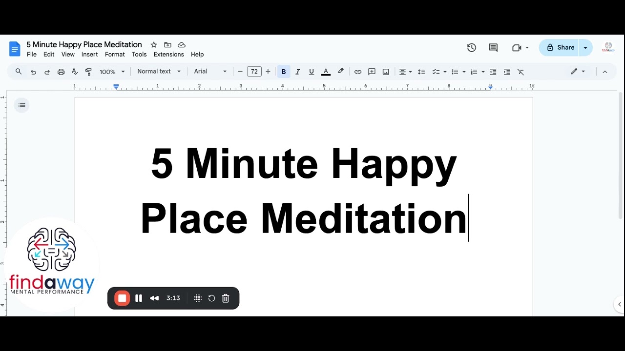 5 Minute Happy Place Meditation