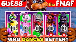 Guess the dancing FNAF character by Emoji and voice - FNAF Quiz | Five Nights at Freddy's