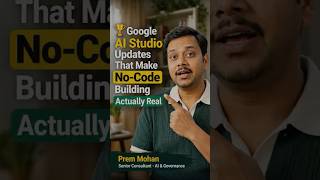 🏆 Google AI Studio Updates That Make No-Code Building Actually Real