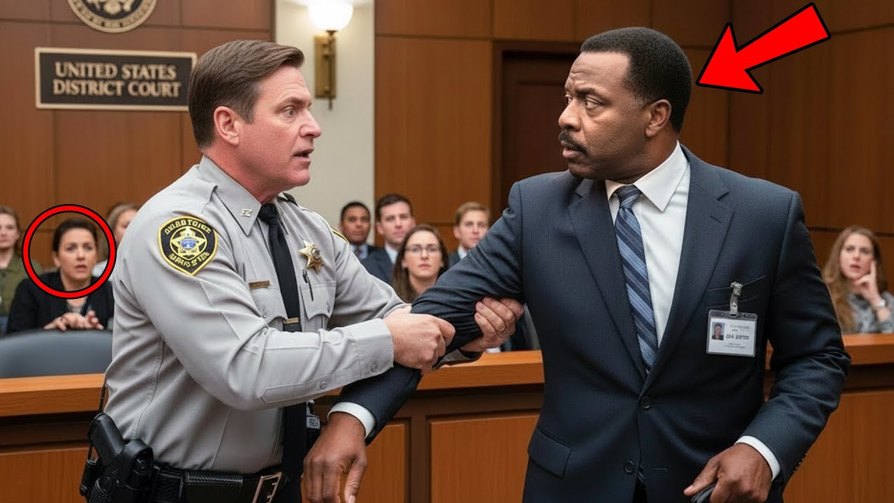 Racist Bailiff Grabs a Black Man—Not Knowing He’s the Incoming Chief Judge for the District