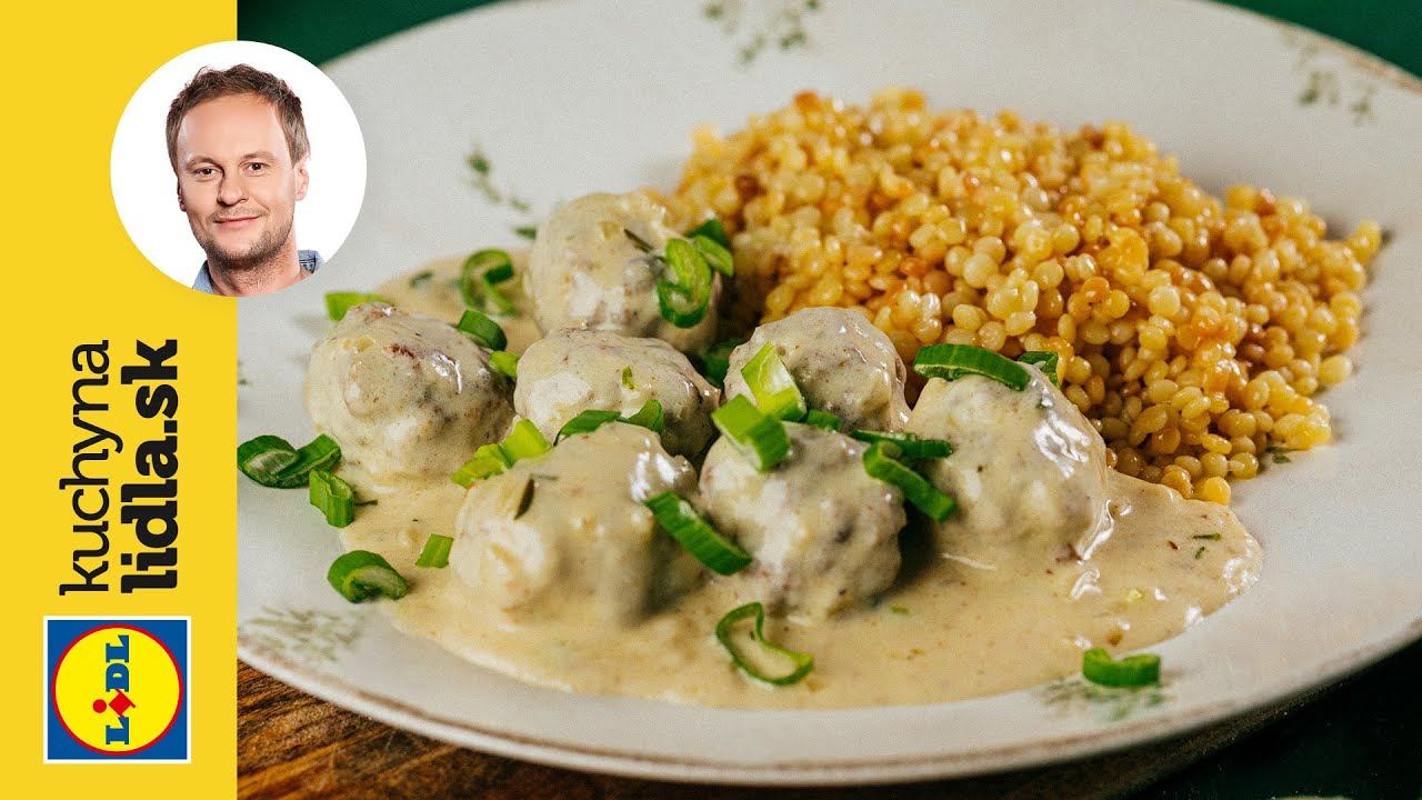 Hovädzie guľôčky s parmezánovou omáčkou 🧆 | Marcel Ihnačák | Kuchyňa Lidla