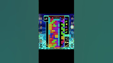 テトリス９９　TスピントリプルでKOしまくる #shorts