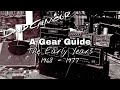 David Gilmour Gear Guide. The Early Years. 1968 - 1977.