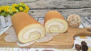 【DessertCooking】牛奶蛋糕捲Milk cake roll