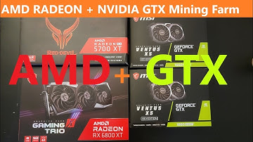 How to Mine on #AMD and #NVIDIA GPUs Together| SAME PC |AMD RADEON + NVIDIA GTX Mining| Step By Step