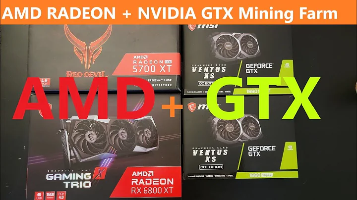 Minere com placas AMD e NVIDIA juntas! Veja o passo a passo.
