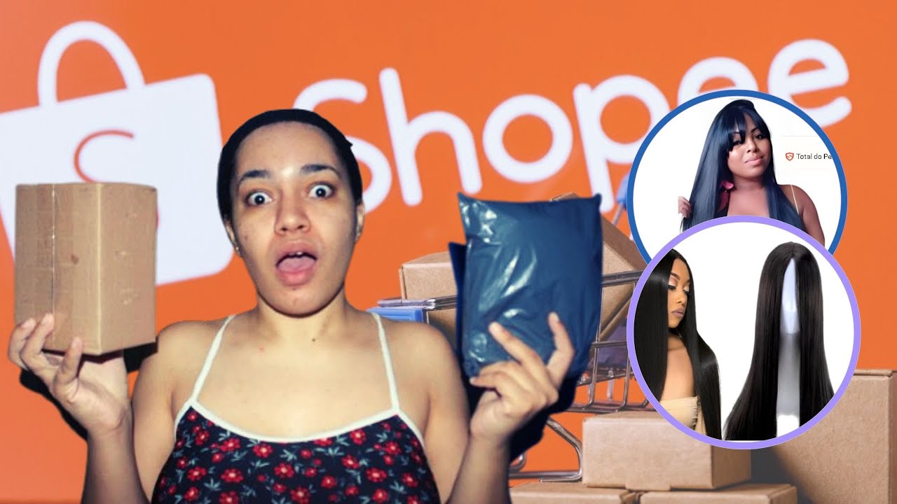 COMPREI DUAS PERUCAS NA SHOPEE, SERÁ QUE SÃO BOAS?
