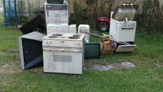 Scrapping with Grandpa Huge Scrap Metal Day