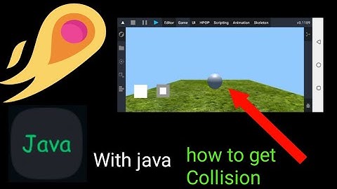 how to get Collision with javain it