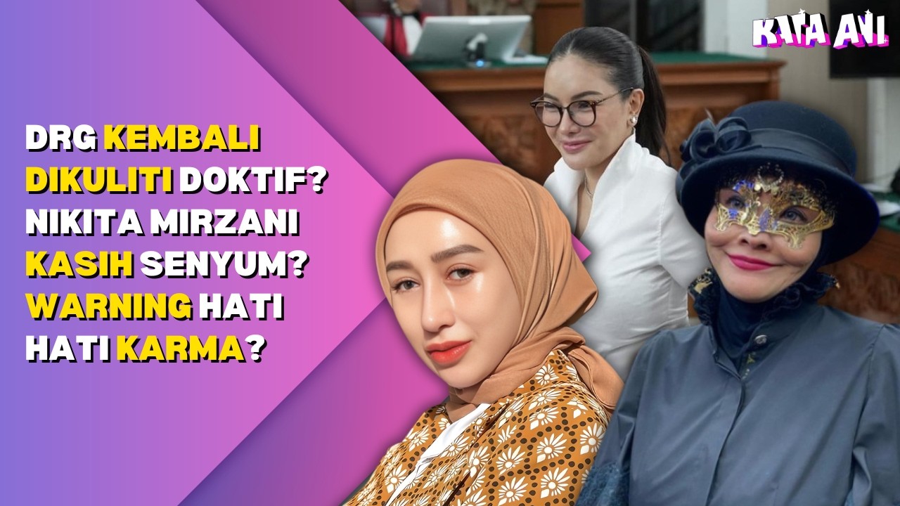 NIKITA MIRZANI KASIH REAKSI DOKTIF CECAR DRG DAN SS ???
