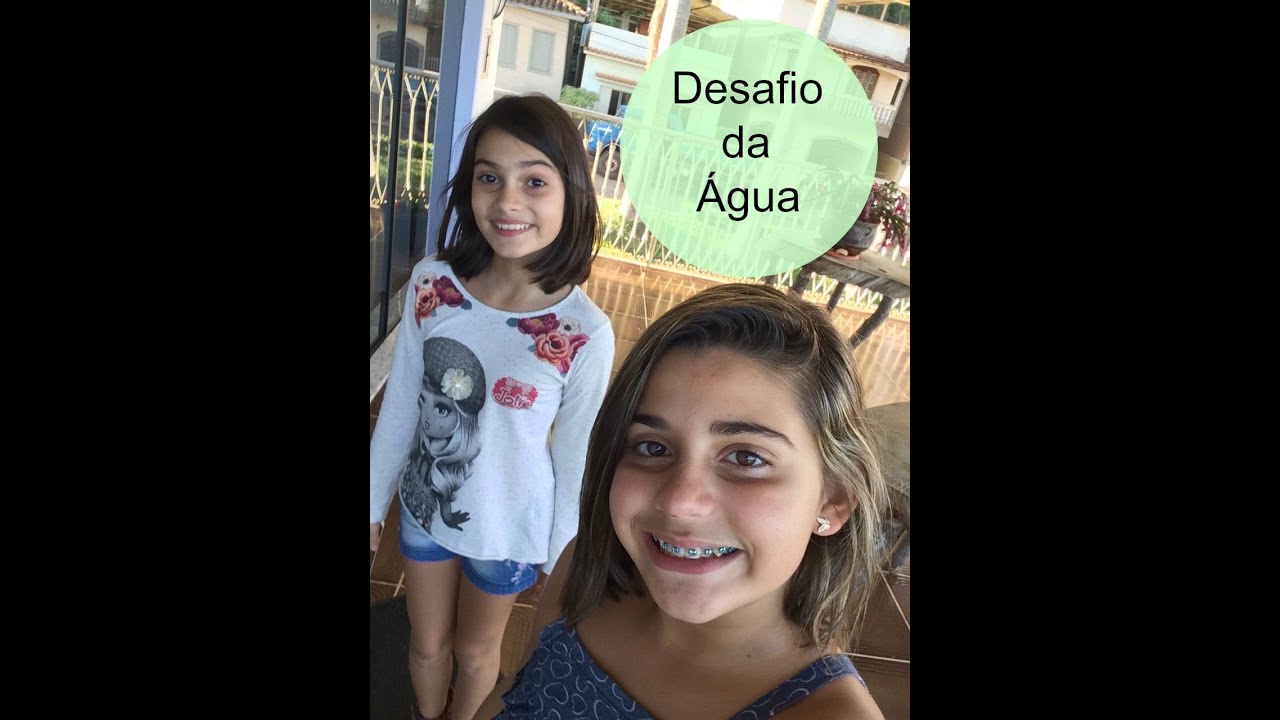 Desafio Da Água Youtube